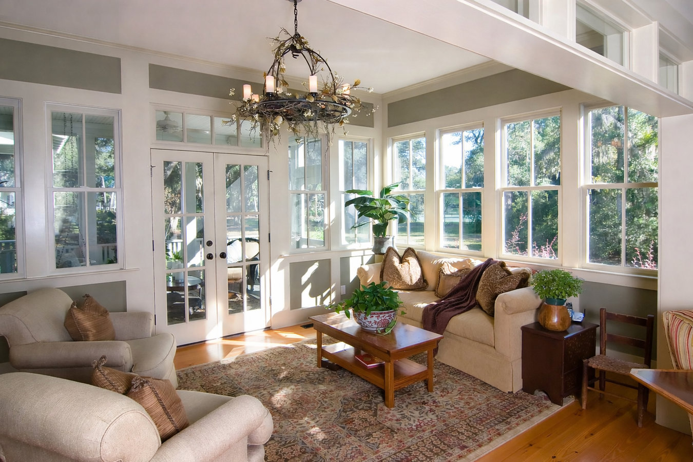 Sunroom remodeling